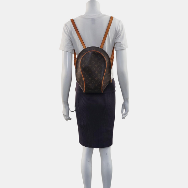 ELLIPSE Monogram Coated Canvas Brown