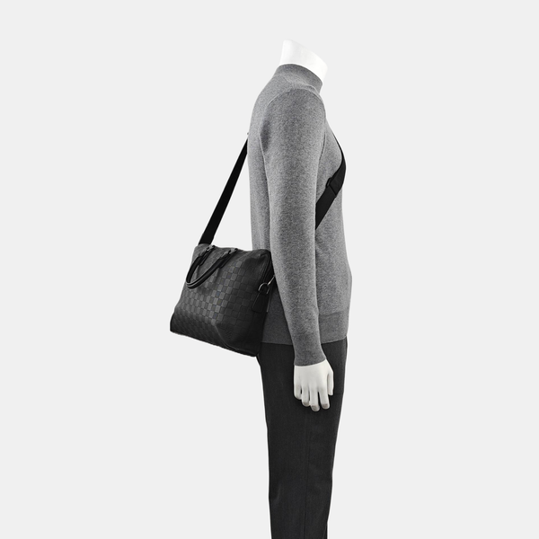 PORTE-DOCUMENTS Damier Graphite Calfskin Black