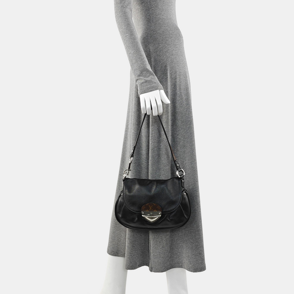 SUNSET Monogram Lambskin Black