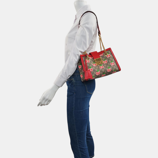 Authenticated pre-owned Padlock Small Monogram Coated Canvas Multicolor - Tote Bag at Looply
