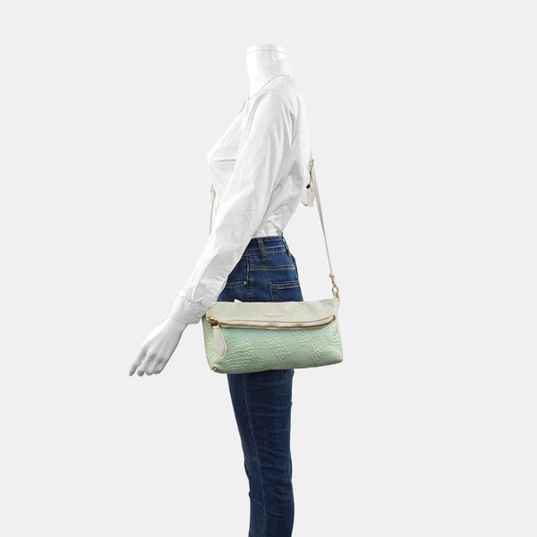 Calfskin Shoulder Bag Green