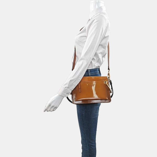 Roy Patent Leather Brown