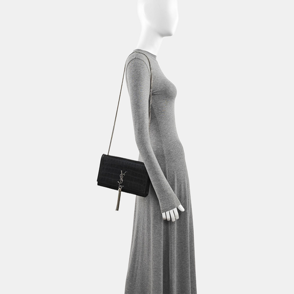 KATE Medium Calfskin Black