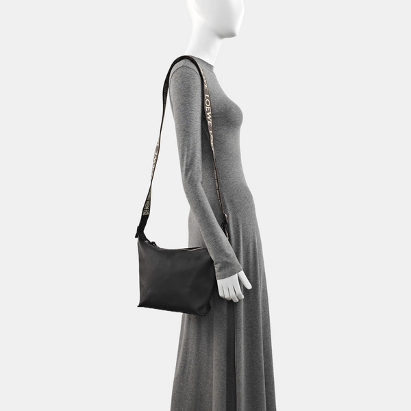 Calfskin Shoulder Bag Gray