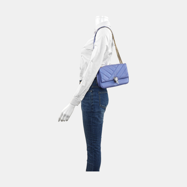 SERPENTI CABOCHON Small Quilted Lambskin Blue