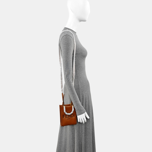 Sunshine Mini Calfskin Brown