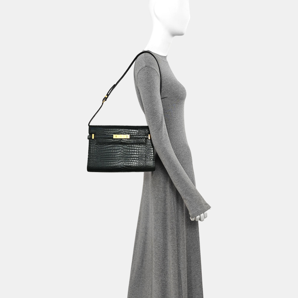 MANHATTAN Medium Calfskin Green