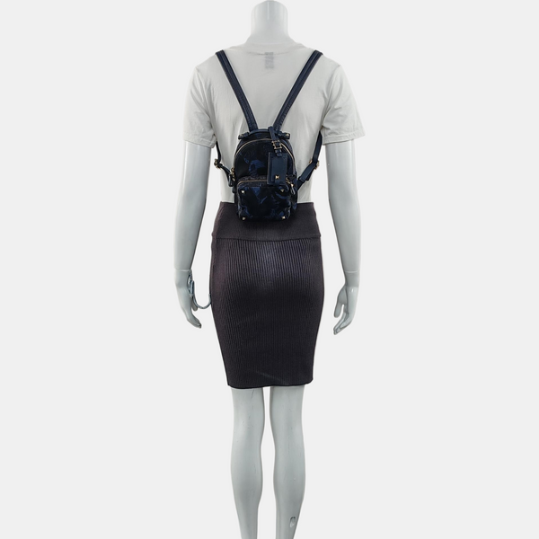 Rivet Colorblock Nylon Blue