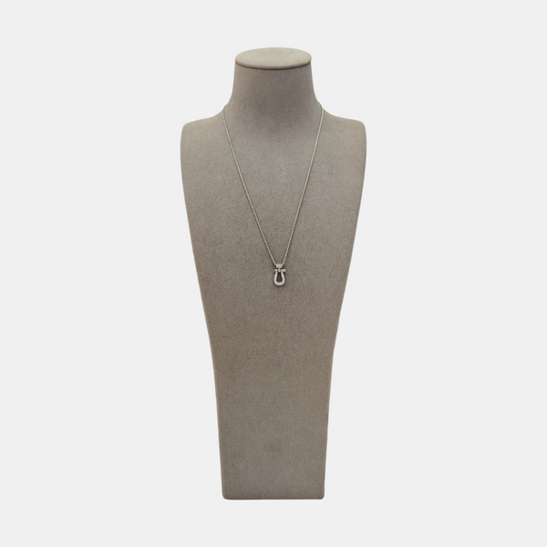 Force 10 18k White Gold Silver Necklace