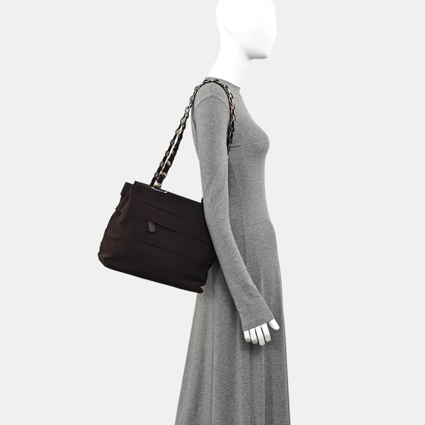 Layered Medium Canvas Brown
