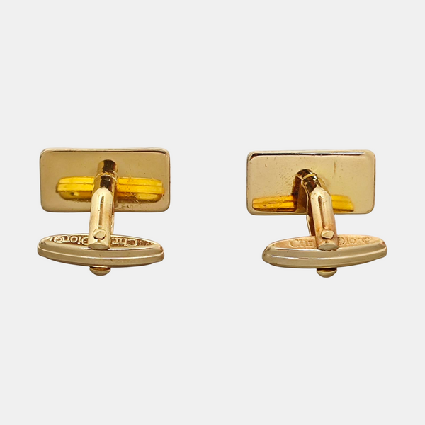 Metal Cufflink Gold