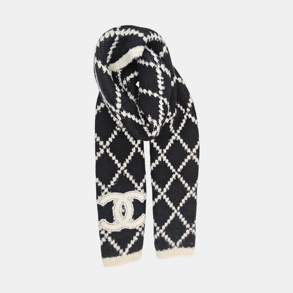 Cashmere Scarf Black