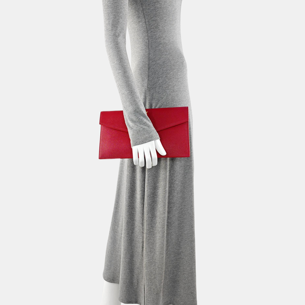 UPTOWN Small Calfskin Red