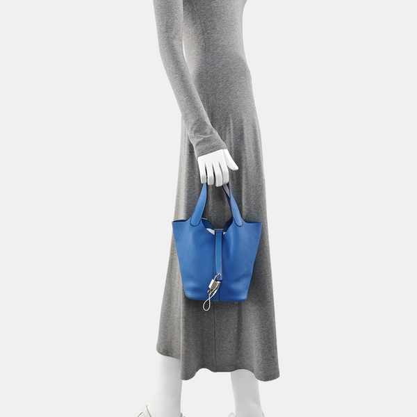 Picotin Lock Togo Azul