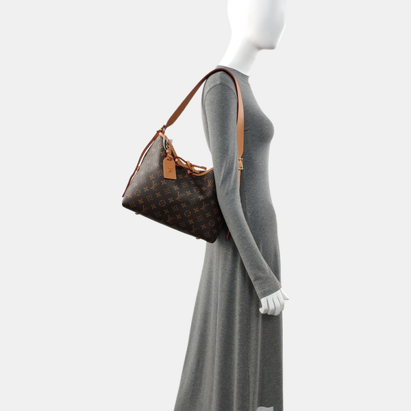 CARRYALL PM Monogram Coated Canvas Brown