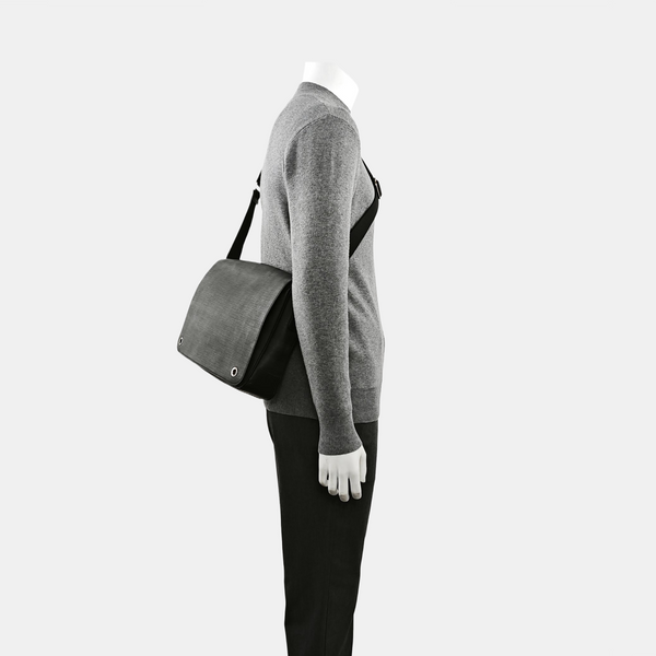 London Coated Canvas Black