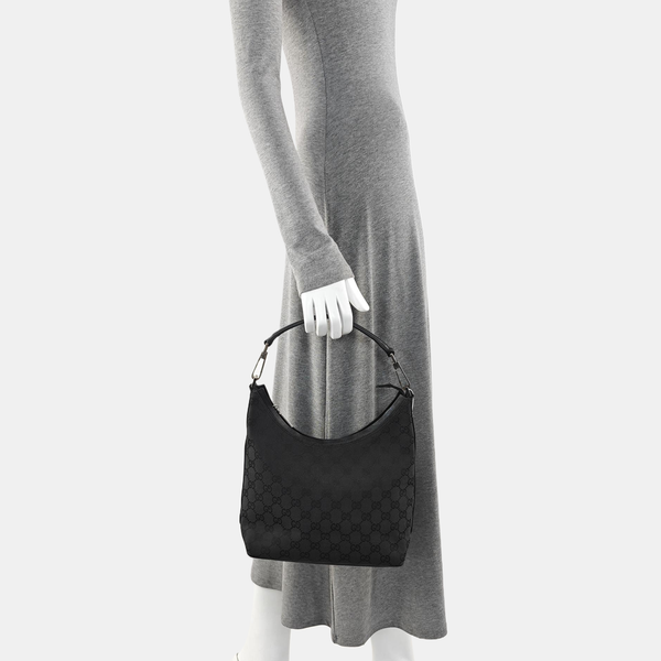 Monogram Canvas Top Handle Bag Black