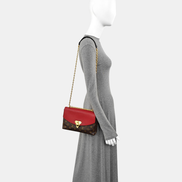SAINT PLACIDE Monogram Coated Canvas Brown