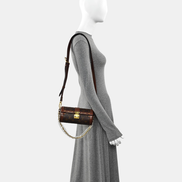 PAPILLON 19 Monogram Coated Canvas Brown