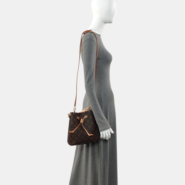 NÉONOÉ BB Monogram Coated Canvas Brown