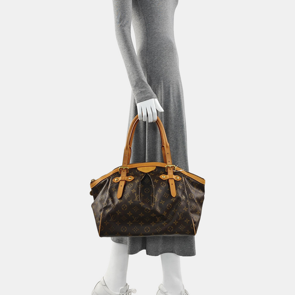 TIVOLI GM Monogram Coated Canvas Brown
