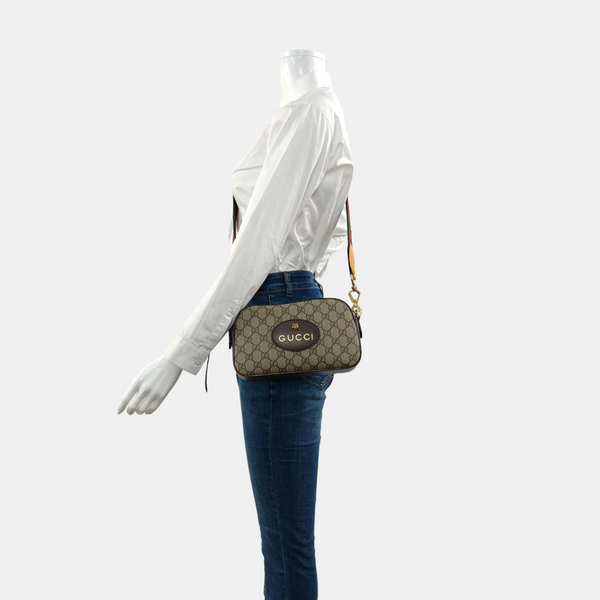 Neo Vintage Monogram Coated Canvas Beige
