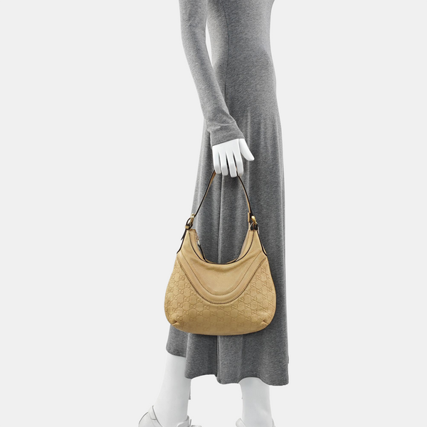Soho Monogram Calfskin Beige