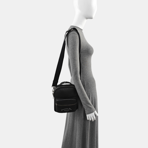Calfskin Shoulder Bag Black