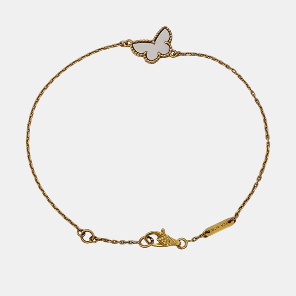 Sweet Alhambra 18k Gold Bracelet