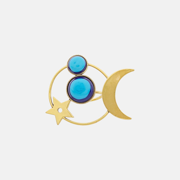 Metal Gold Ring EU 52
