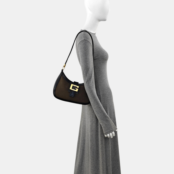 Canvas Shoulder Bag Brown