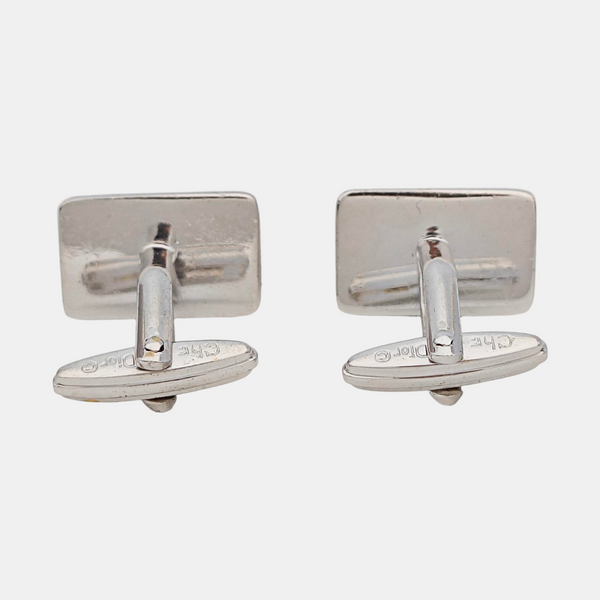 Metal Cufflink Silver