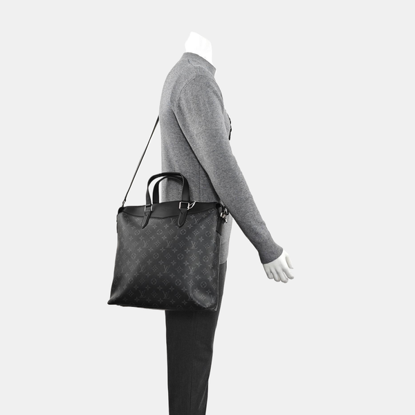 EXPLORER Monogram Coated Canvas Black