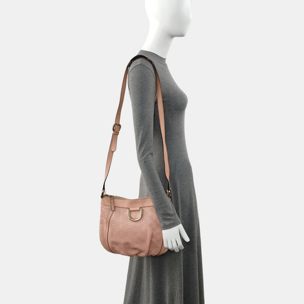 Monogram Calfskin Tote Bag Pink