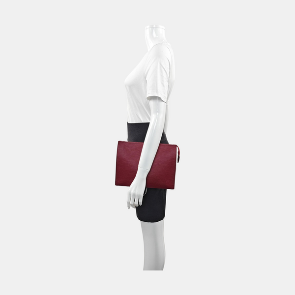 TOILET POCKET 26 Epi Red