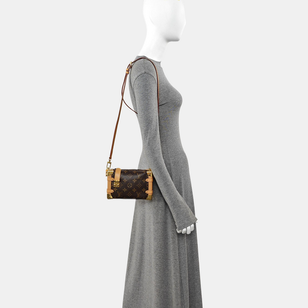 SIDE TRUNK PM Monogram Coated Canvas Brown