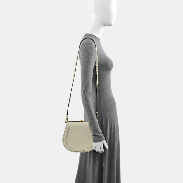 Nile Medium Calfskin White