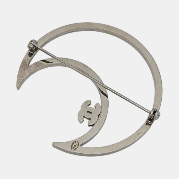 Lab-Grown Diamond Gray Brooch