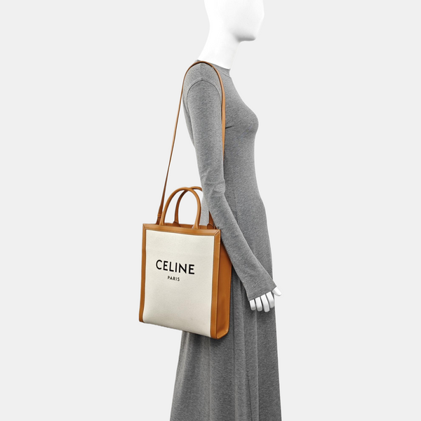 CABAS CELINE Small Canvas White