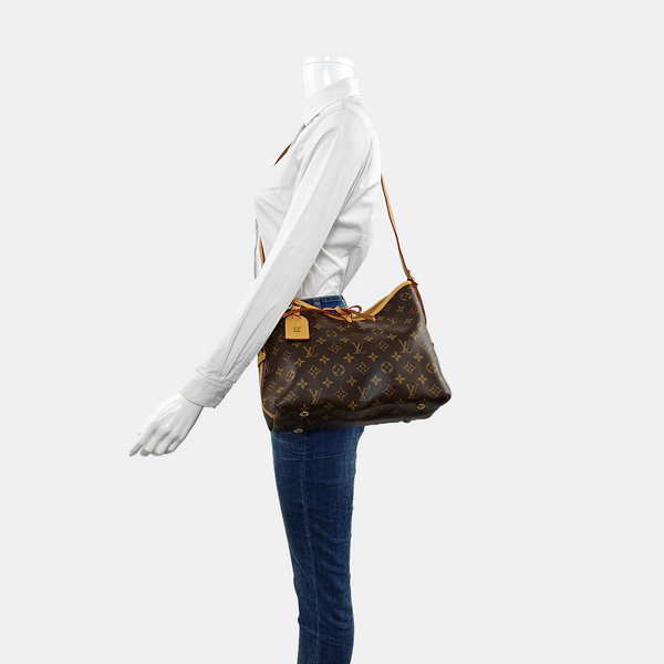 CARRYALL PM Monogram Coated Canvas Brown