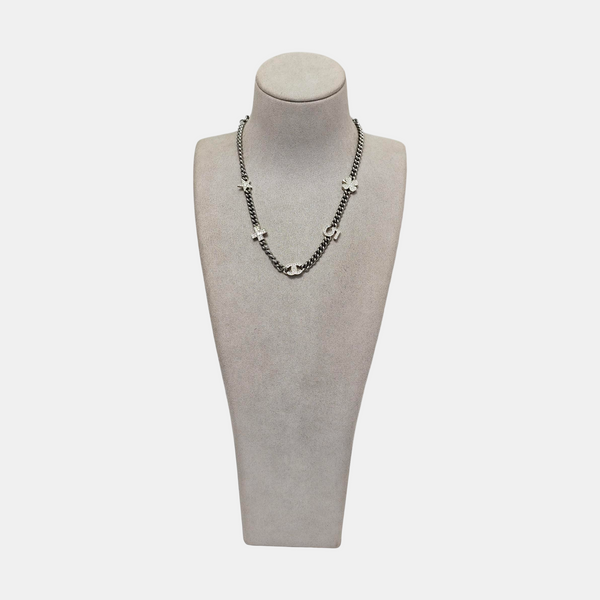 Collar Gris Metalizado