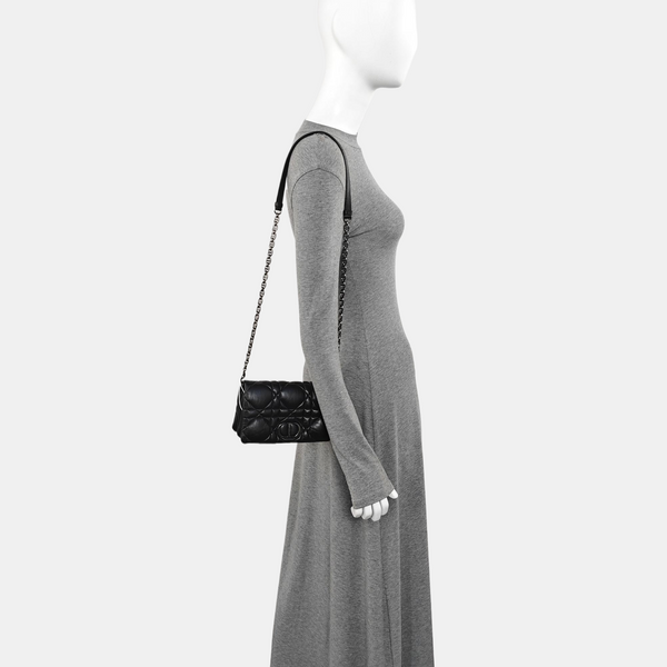 Dior Caro Small Cannage Calfskin Black