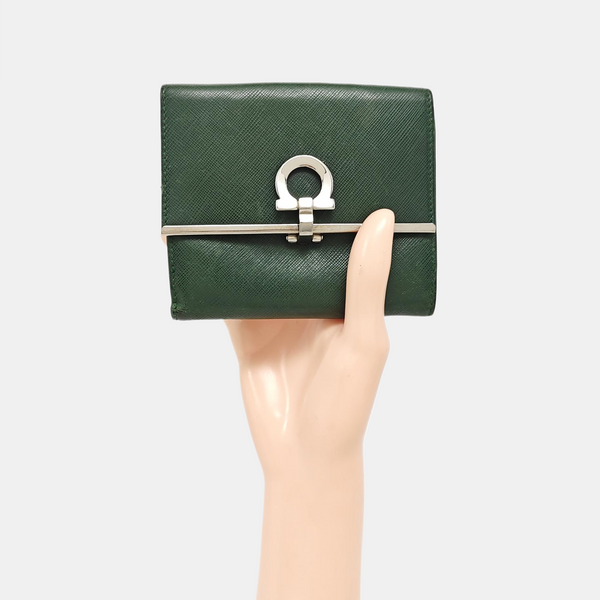 Gancio Calfskin Green