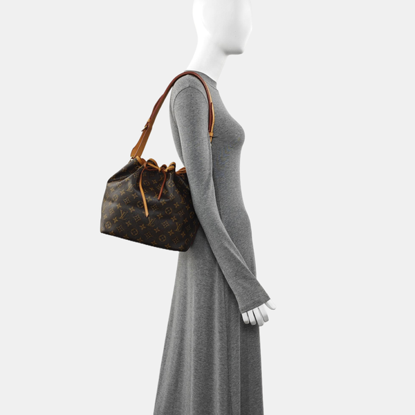 NÉONOÉ PM Monogram Coated Canvas Brown