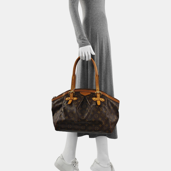 TIVOLI GM Monogram Coated Canvas Brown