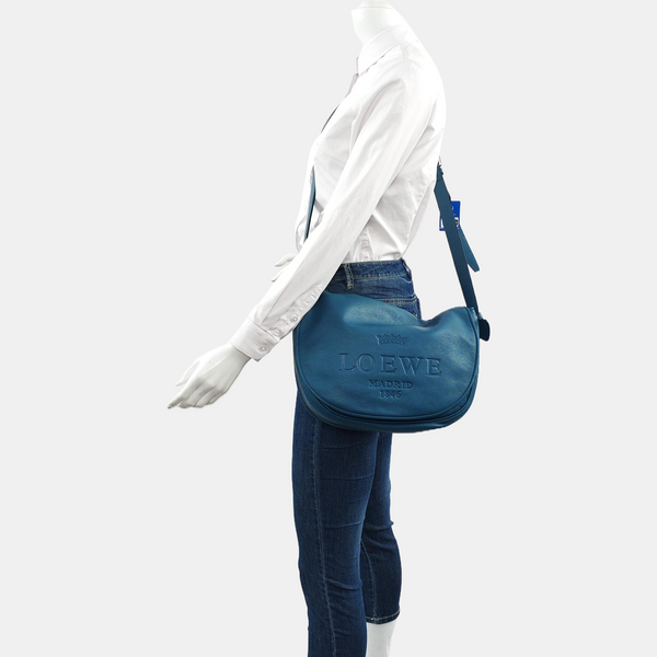 Heritage Medium Calfskin Blue
