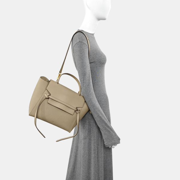 BELT Mini Calfskin Beige