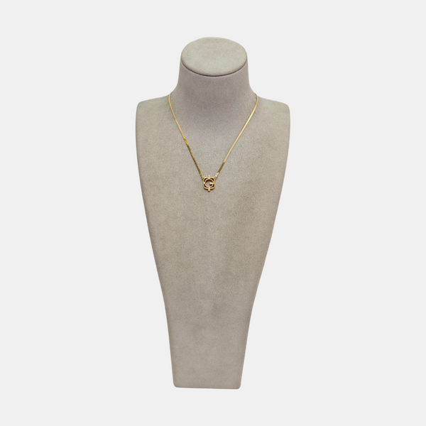 G Chain Metal Gold Necklace