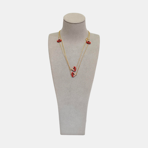 Metal Rose Gold Necklace