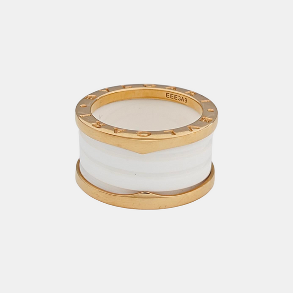 B.ZERO1 18k Rose Gold Ring EU 54